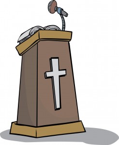 Christian pulpit
