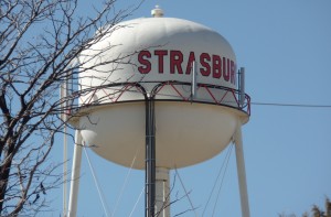 Strasburg water tower