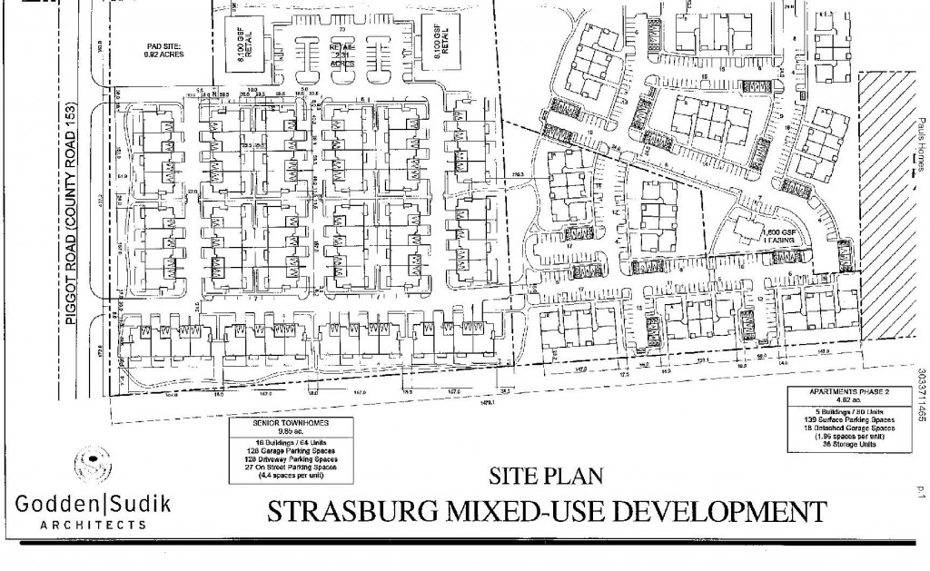 Strasburg mixed use plan