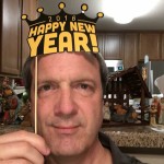 Alan with New Year 2016 "hat"