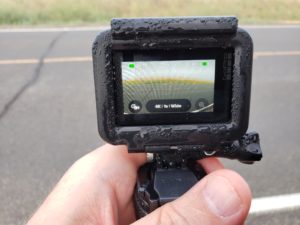 Wet GoPro camera thanks to the fog